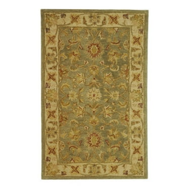 Capel Flame-Keshan Ivory 18 x 18 Sample Rectangle Machine Woven Rug Capel Flame-Keshan Ivory 18 x 18 Sample Rectangle Machine Woven Rug